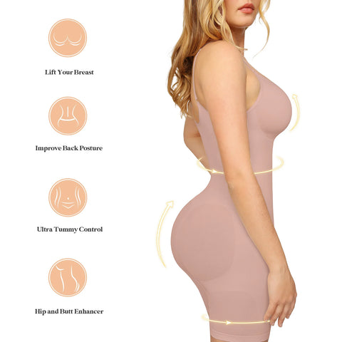 Seamless Colombian Sculpting Bodysuit – Butt Lifter & Slimming Shapewear - OneSmartZone