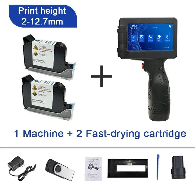 Phezer P17 Handheld Inkjet Printer – Date, Logo & QR Code Labeling - OneSmartZone