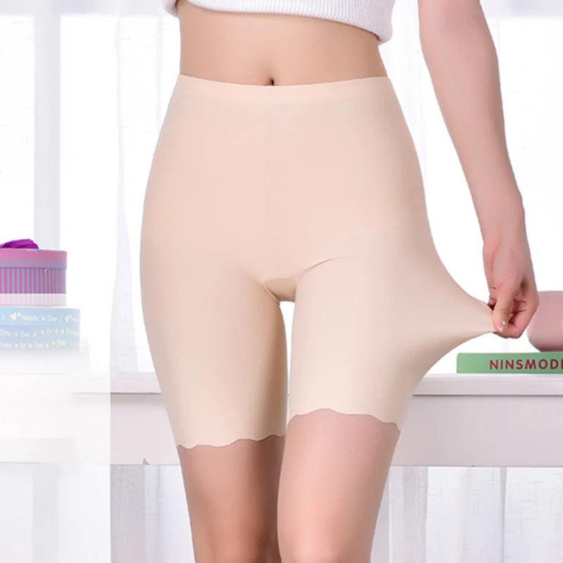 Women's Plus-Size Seamless Anti-Chafing Safety Shorts - OneSmartZone