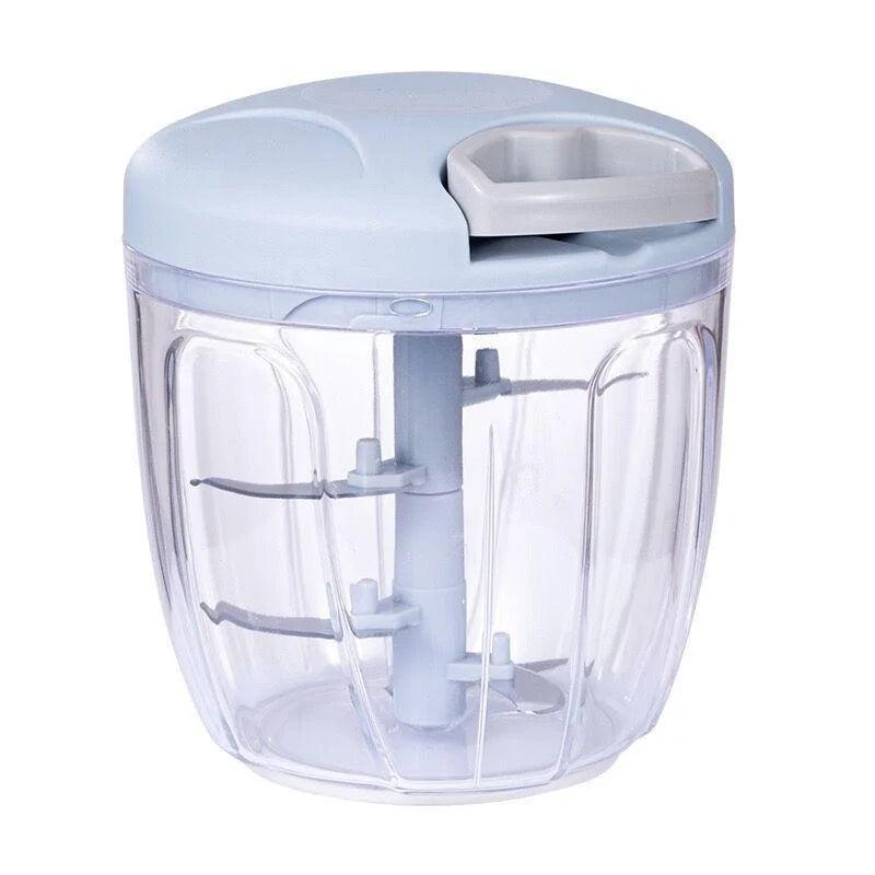 Manual Meat Mincer & Garlic Chopper – 500/900ML Kitchen Crusher for Vegetables, Onion, and Garlic - OneSmartZone