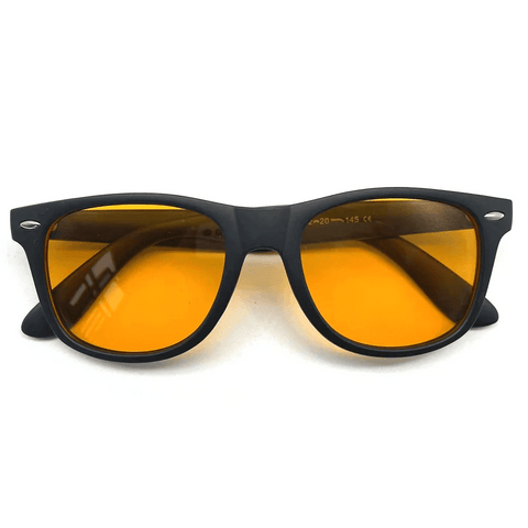 VIVIBEE Classic Square Blue Light Blocking Glasses – Yellow Lens | Gaming & Office Protection - OneSmartZone