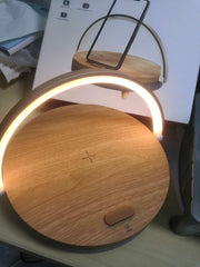 Wood Lamp Speaker Dock