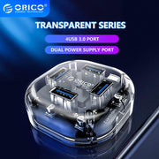 Clear USB Hub 4-Port